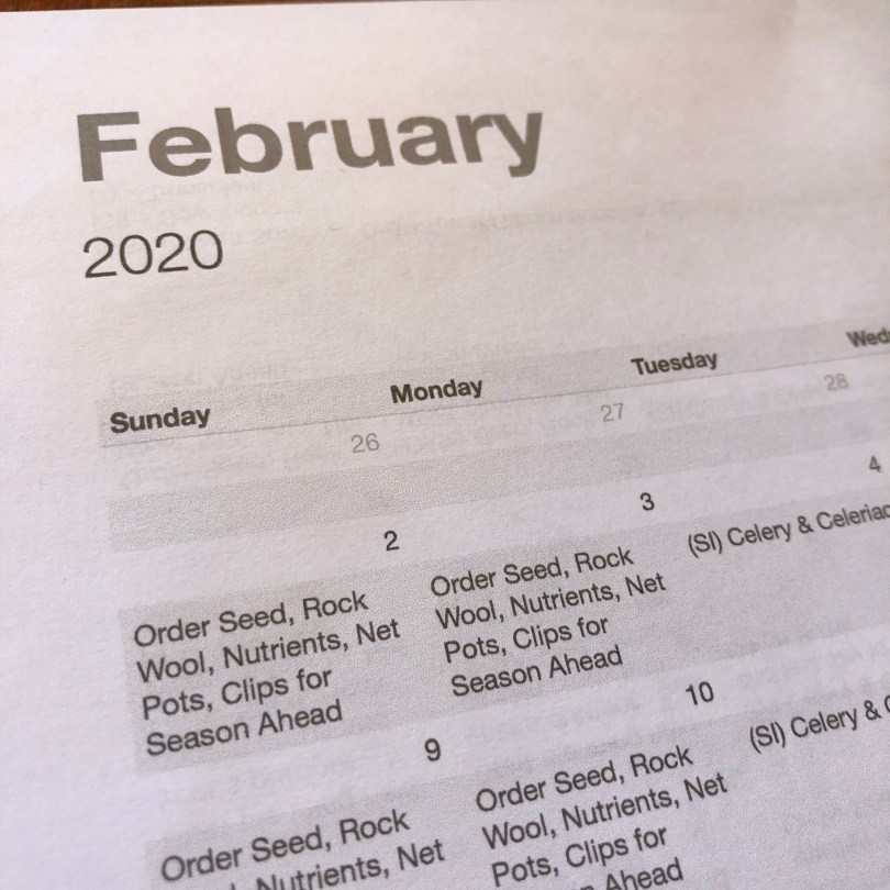 February Things to Be Doing with your Tower Garden