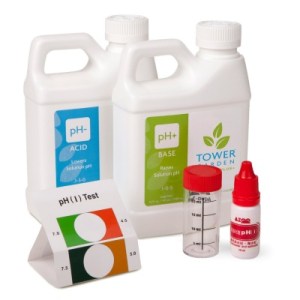 pH up and pH down kit for Tower Garden